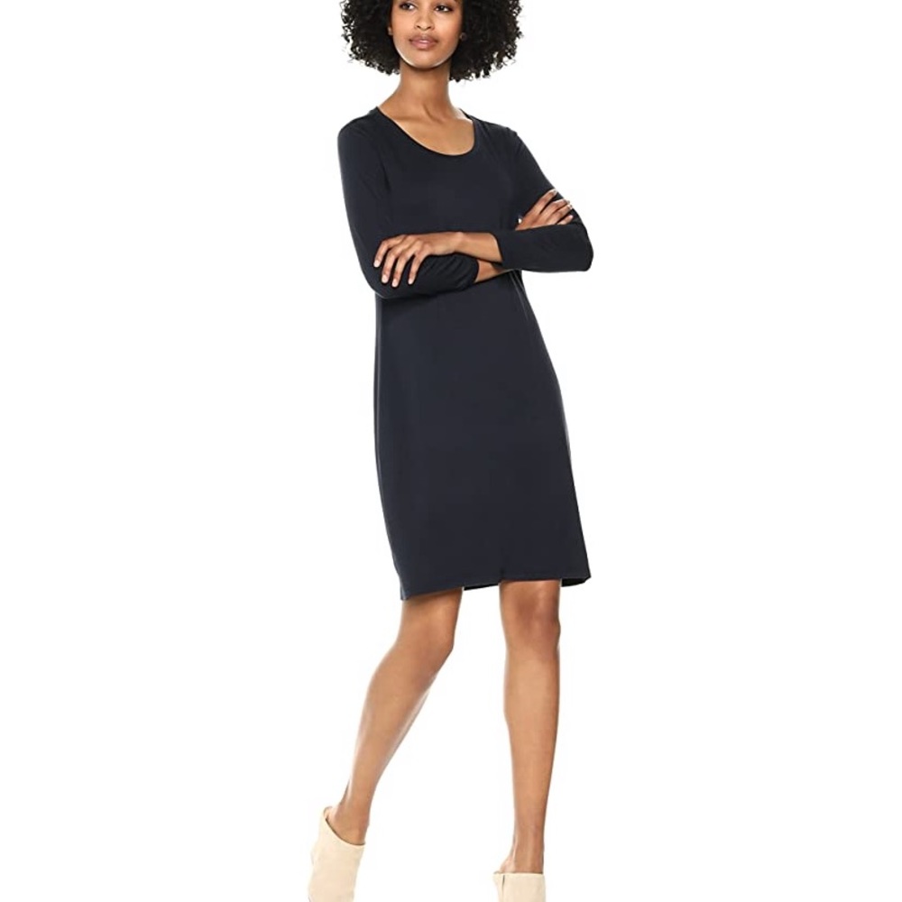 Daily Ritual 3/4 Sleeved Dress